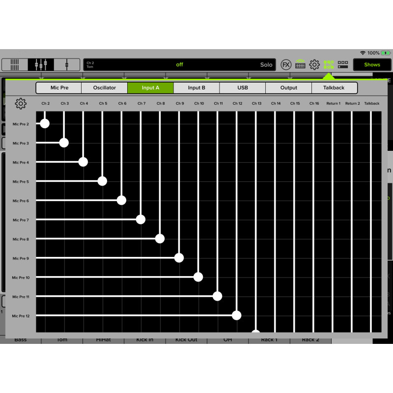 Mackie DL-16S Mixer