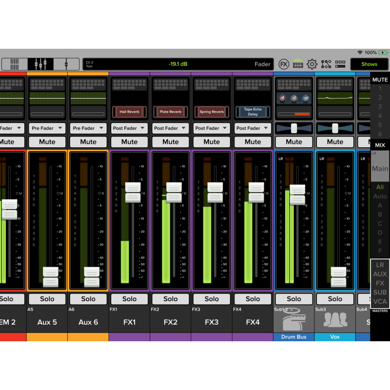 Mackie DL-16S Mixer