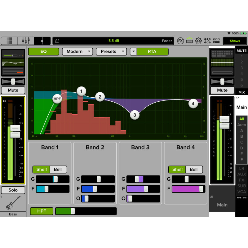 Mackie DL-16S Mixer