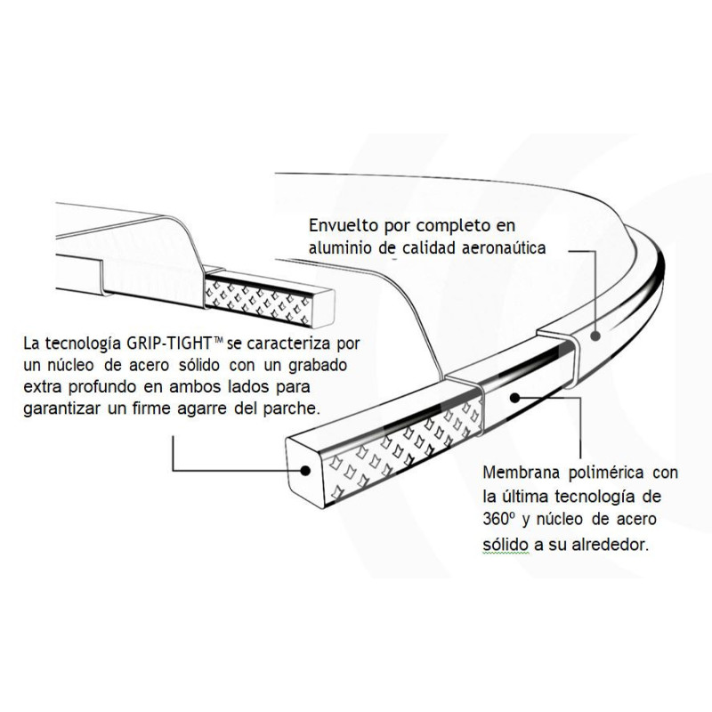 Code 14" Genetic Snare Side 5mil