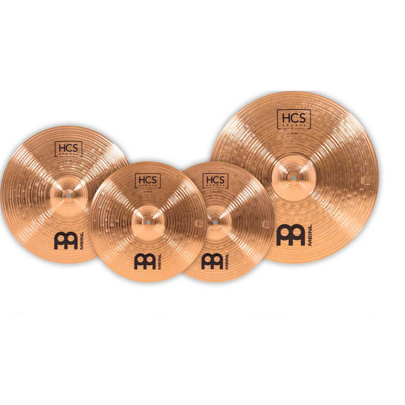 Meinl Set Platos HCS Bronze Complete HCSB141620