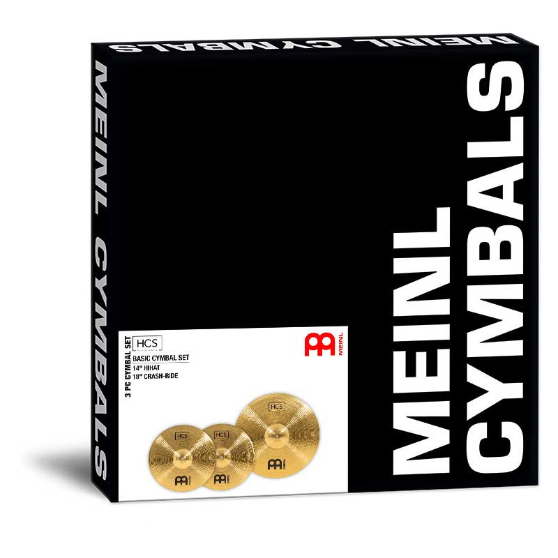 Meinl Set Platos HCS Cymbal Set Starter Eco