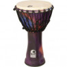 Toca SFDJ10WP Djembe 10" Synergy Freestyle Woodstock Purple