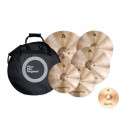 Istanbul Agop Xist Brillant Set + Splash 10" + Cymbal Bag