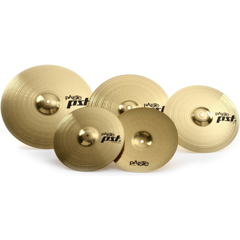 Paiste Set Platos PST3 Universal Set + Crash 16"