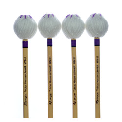 Morgan Mallets MTM63 Set 4 Mazas Marimba Tobias Messerschmidt Medio Dura