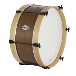 Gonalca Marching Bass Drum 60x18 cm Walnut