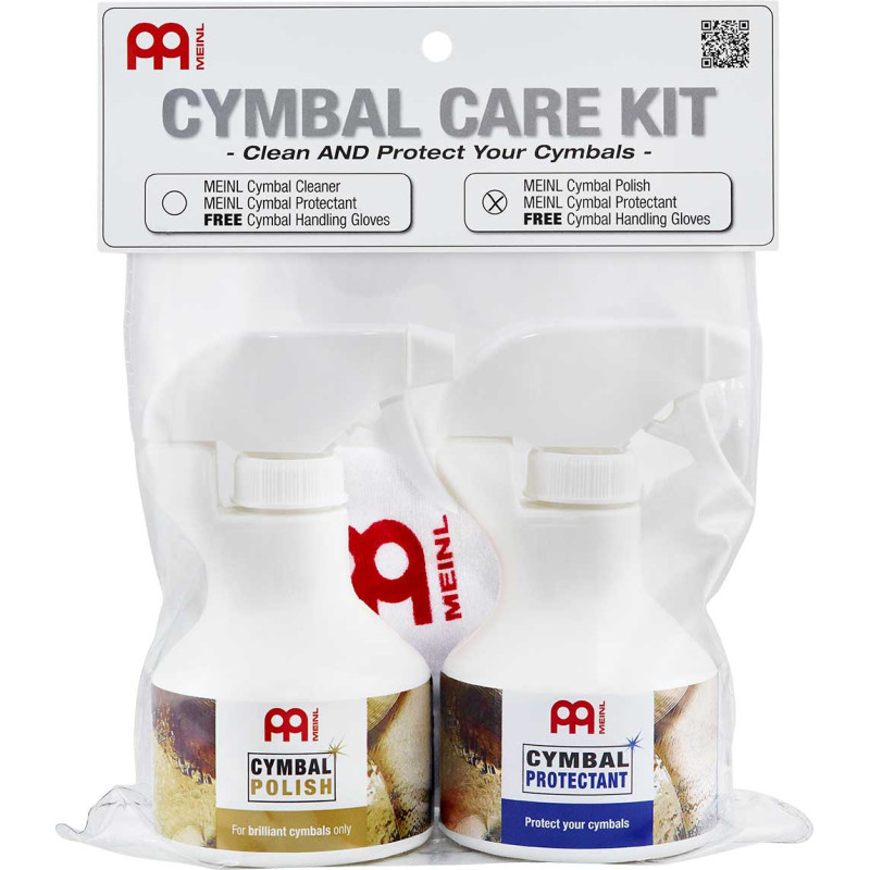 Meinl MCCK-MCP Kit Pulidor Platos + Protector + Guantes