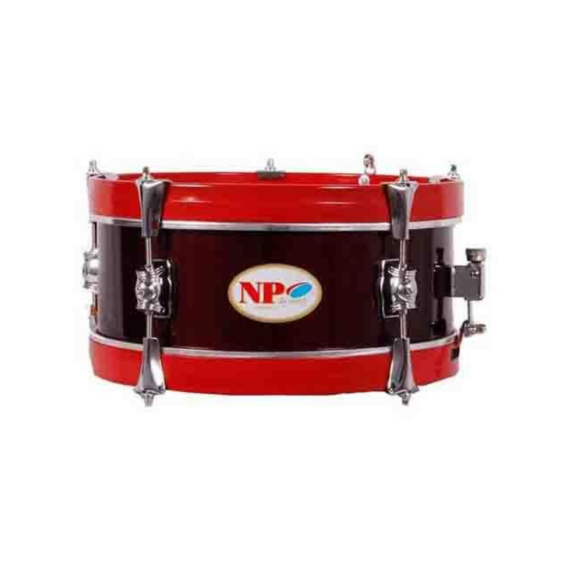 NP Tambor Mini Sayón 30x12 cm. Rojo Vino Aros Rojos