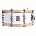 NP Tambor Sayón Pasión del Sur Forrado Cromo 35x14 cm. Blanco