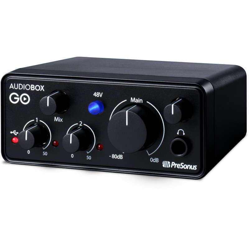 AudioBox GO Interfaz