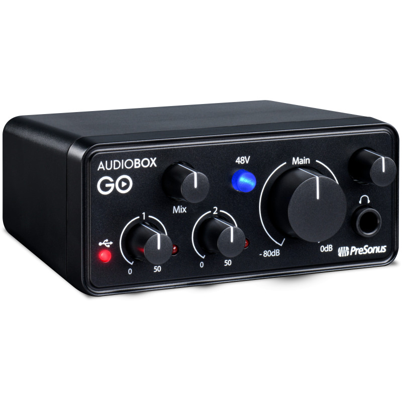 AudioBox GO Interfaz