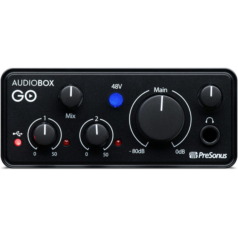 AudioBox GO Interfaz