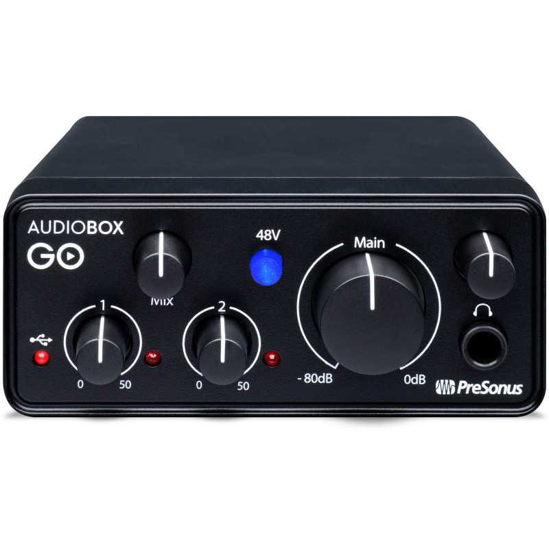 AudioBox GO Interfaz