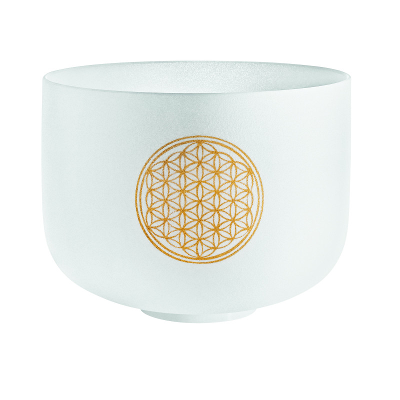 Meinl Sonic Energy PCSB10FOL Crystal Singing Bowl Flower of Life 10" (25 cm.)