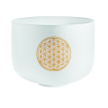 Meinl Sonic Energy PCSB10FOL Crystal Singing Bowl Flower of Life 10" (25 cm.)