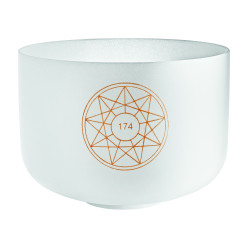 Meinl Sonic Energy SOLCSB12-174 Singing Bowl Solfeggio Crystal 12" (30 cm.) F3