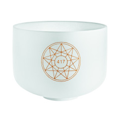 Meinl Sonic Energy SOLCSB10-417 Singing Bowl Solfeggio Crystal 10" (25 cm.) Sol4