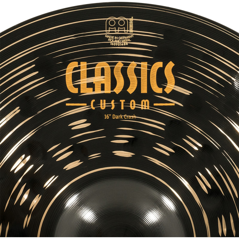 Meinl Crash 16" Classics Custom Dark CC16DAC