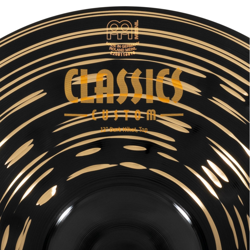 Meinl Hi Hat 13" Classics Custom Dark CC13DAH