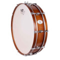 NP Marching Bass Drum 66x14 cm. Chrome Walnut