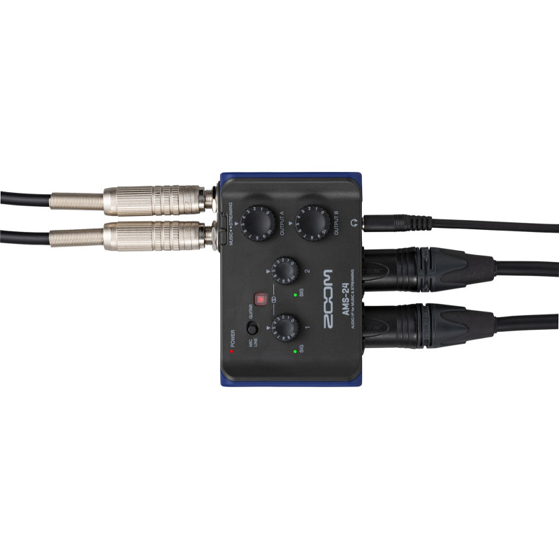 Zoom AMS-24 Interfaz
