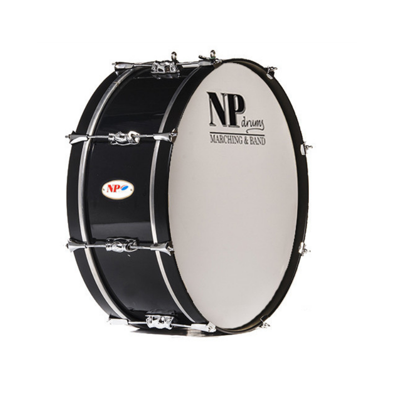 NP Bombo Banda 50x30 cm. Tintado Cromo Negro