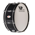 NP Bass Drum Band 50x30 cm. Chrome Black
