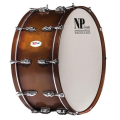 NP Bass Drum Band 66x30 cm. Tinted Chrome Walnut