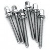 DW Tornillo 60mm x 6 units Cromado True Pitch
