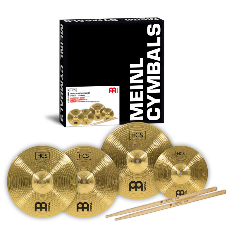 Meinl Set platos HCS HCS1314+10S