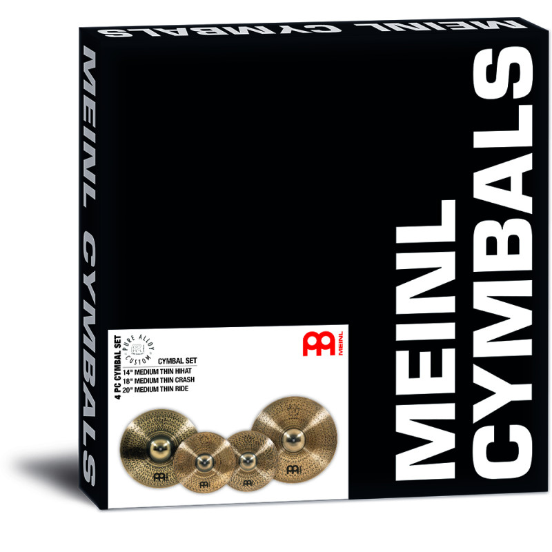 Meinl Cymbal Set Pure Alloy Custom PAC141820