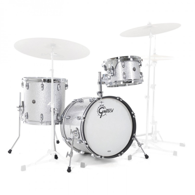 Gretsch Brooklyn Jazz Silver Sparkle