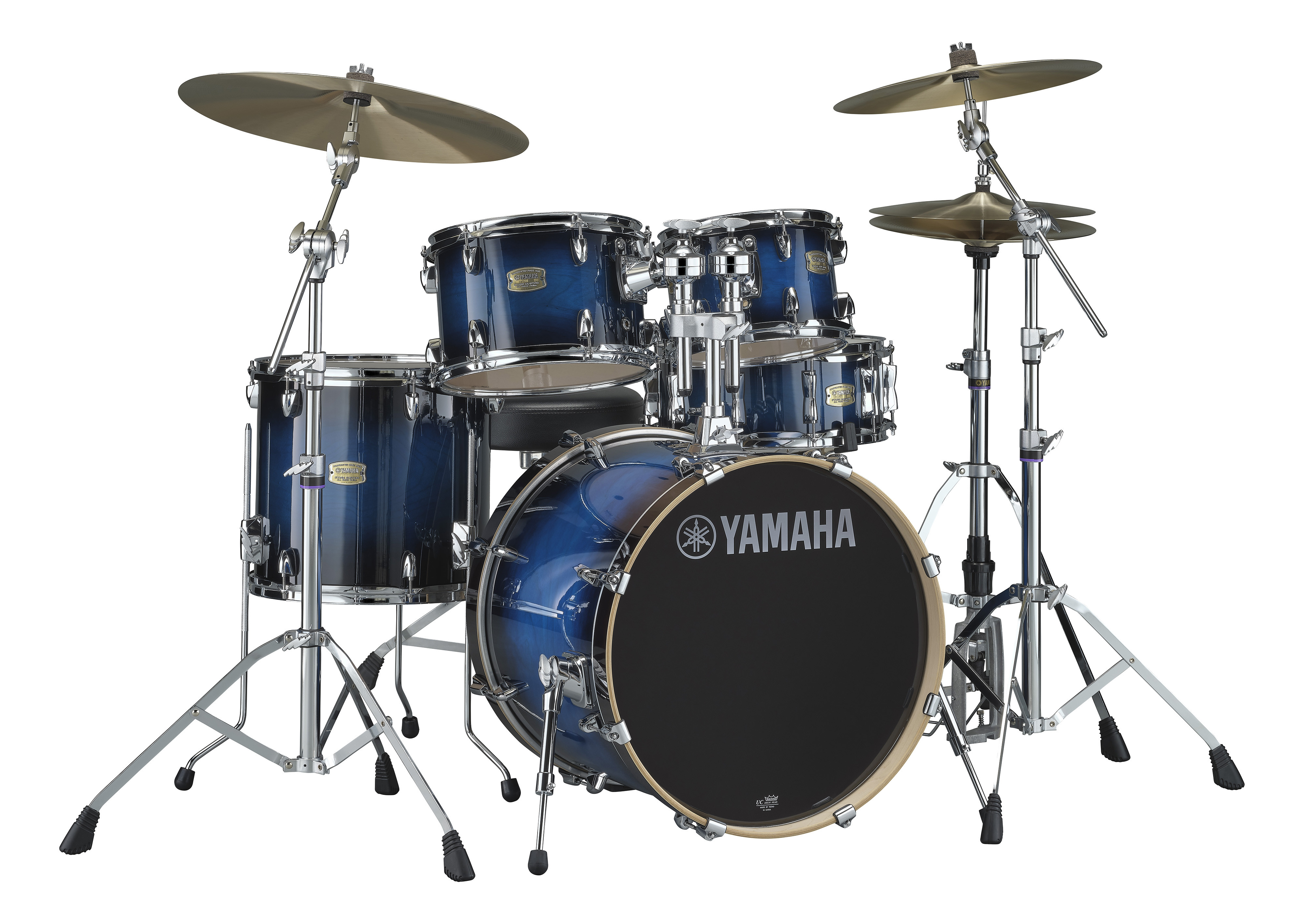 Yamaha Stage Custom Birch Studio Deep Blue Burst + HW780 + Set