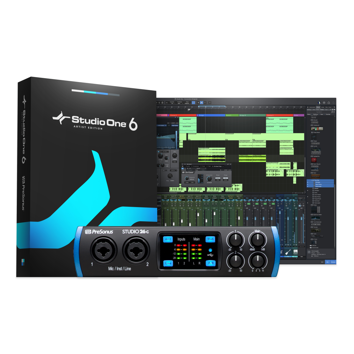 Presonus Studio 26c Interfaz, comprar online