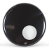 Remo 26" UT Ambassador Ebony with Hole