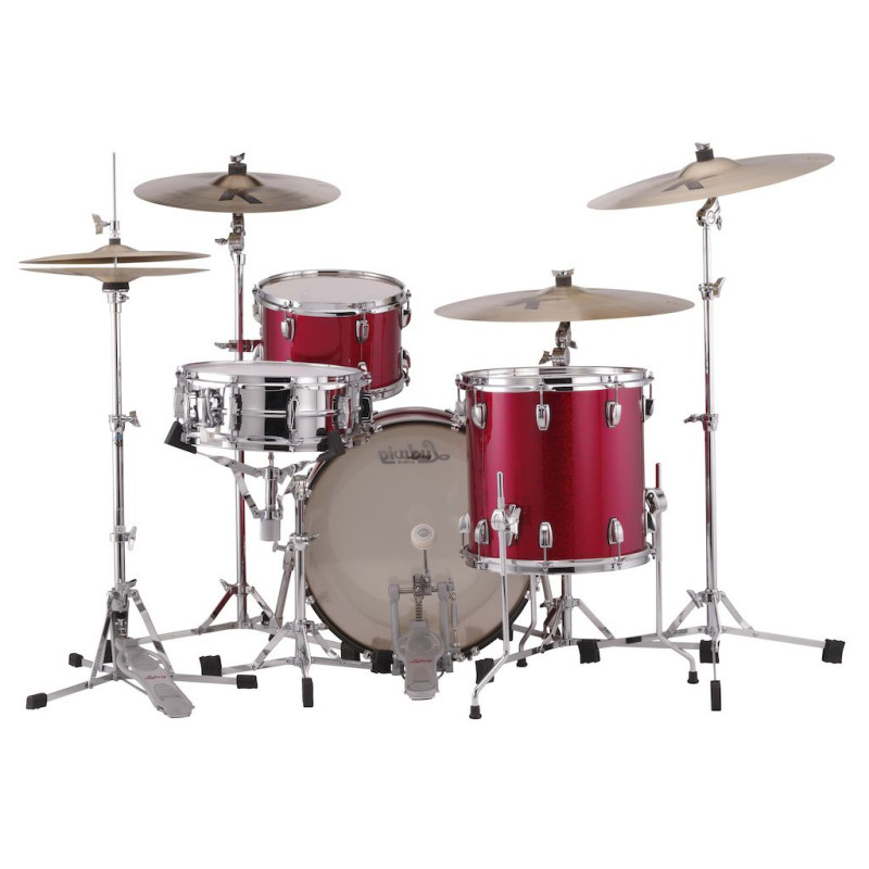 Ludwig Classic Maple Downbeat Red Sparkle