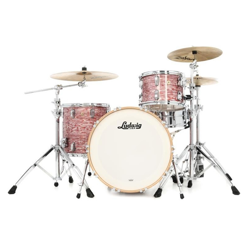 Ludwig Classic Maple Fab Pink Oyster
