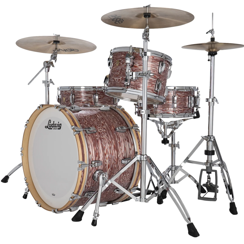 Ludwig Classic Maple Fab Pink Oyster