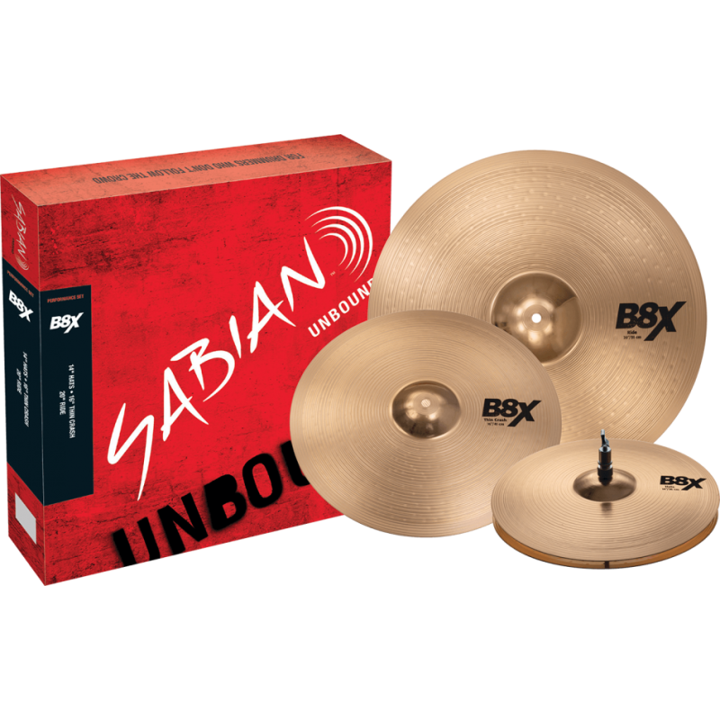 Sabian Set Cymbals B8X Performance