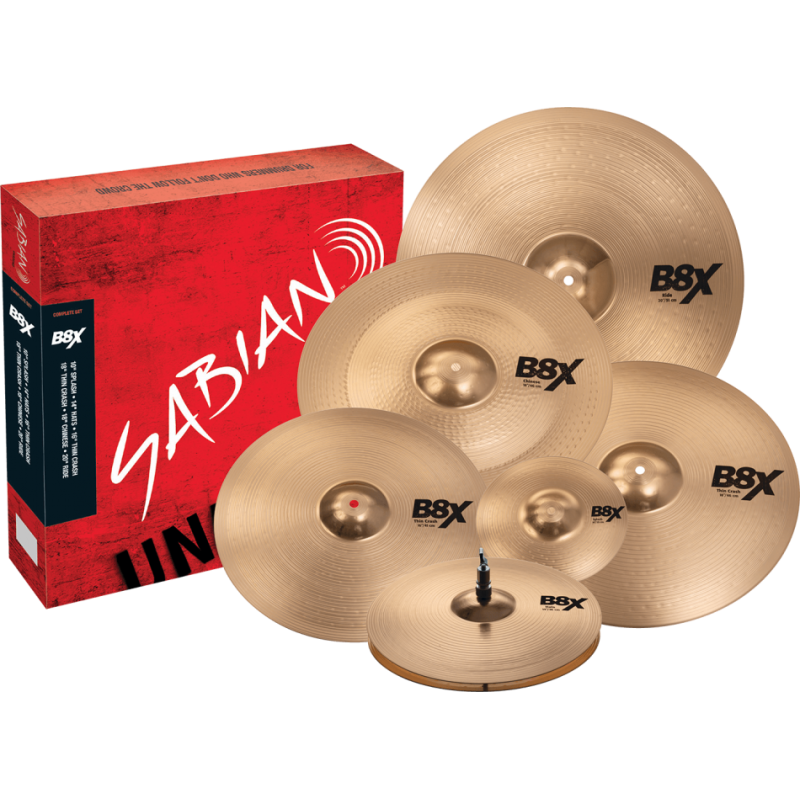 Sabian Set Platos B8X Complete Set