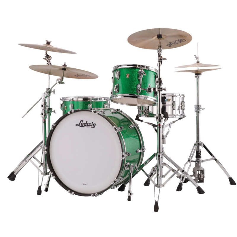 Ludwig Classic Maple Pro Beat Green Sparkle