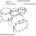 Tama Starclassic Maple Standard Piano Black B Stock