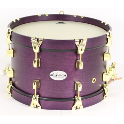 Gonalca Redoblante Magest 35x22 cm. Morado Herraje Dorado