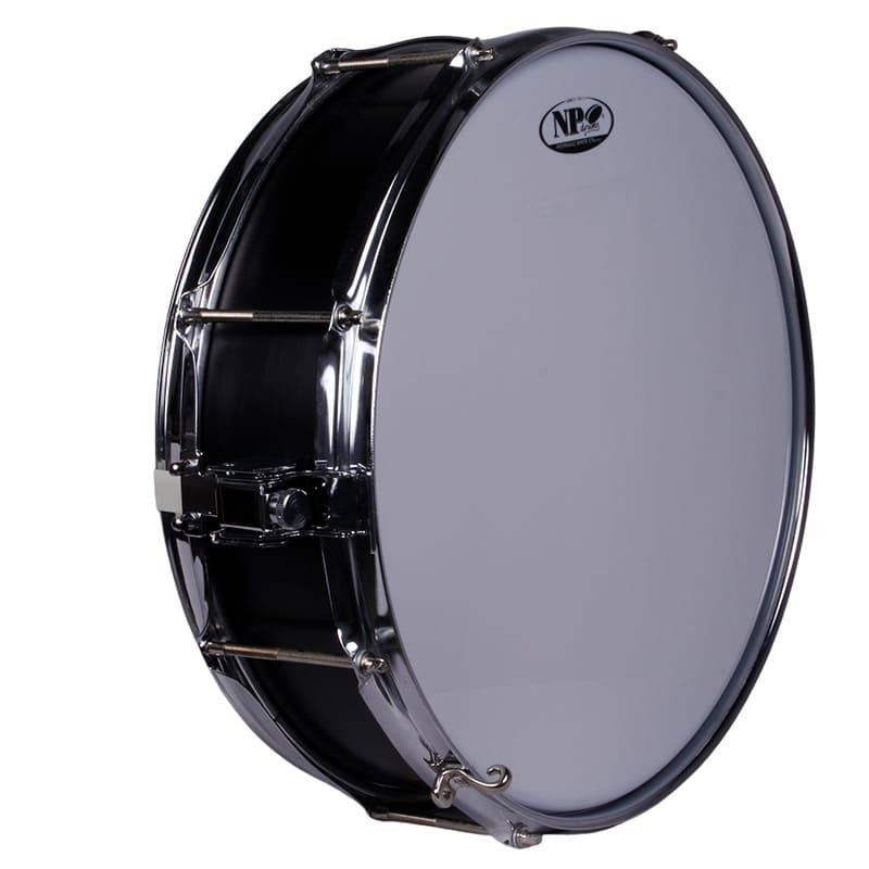 NP Marching Snare Drum 35x09 cms Aluminium Black