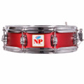 NP Marching Snare Drum 35x09 cms Aluminium Red