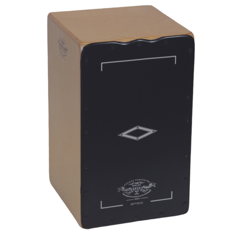 Pepote Cajón Jaleo Grave Negro