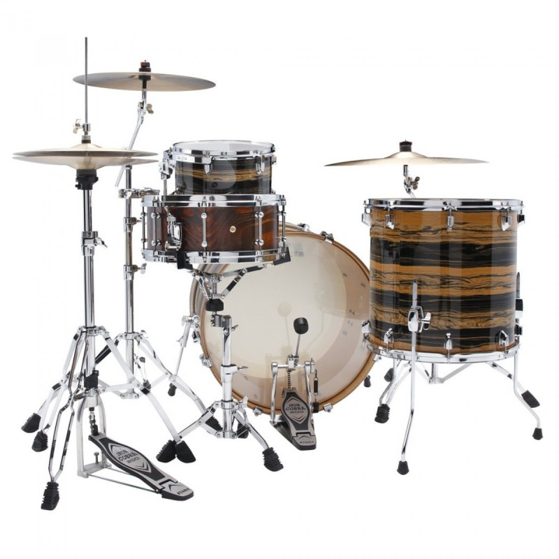 Tama Superstar Classic Standard Rock II Natural Ebony Tiger + Herrajes