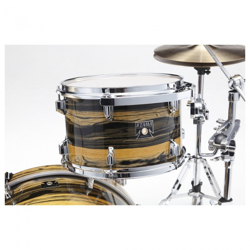 Tama Superstar Classic Standard Rock II Natural Ebony Tiger + Herrajes
