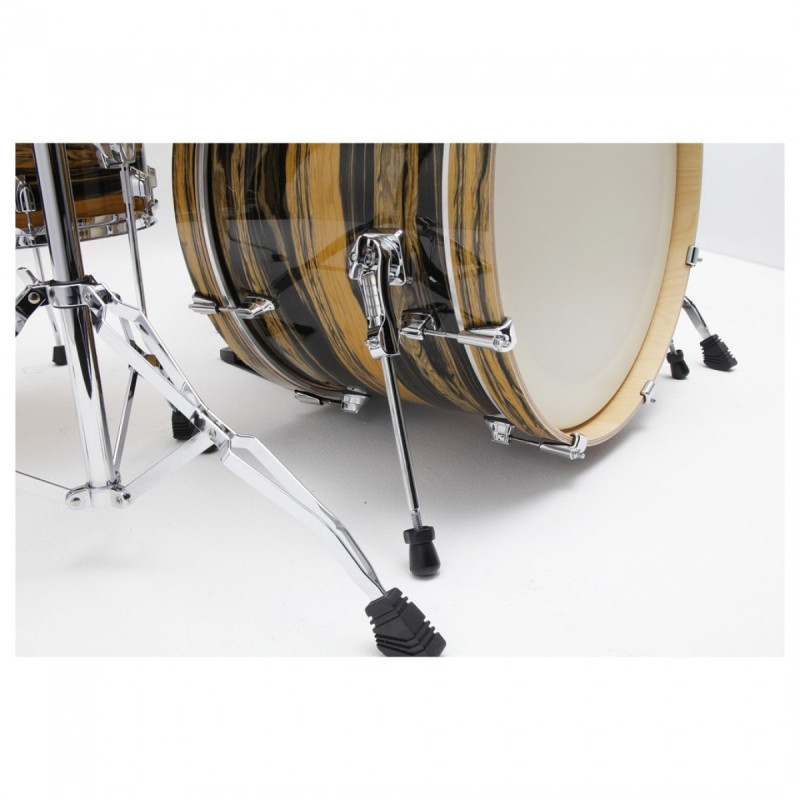 Tama Superstar Classic Standard Rock II Natural Ebony Tiger + Herrajes